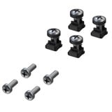 Teltonika Rack Mounting Kit RUTXR1, Halterung silber