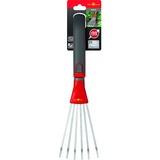 WOLF-Garten Kleinfächerbesen LD-M /ZM 015, multi-star rot/grau, 11,5cm