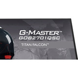 iiyama G-Master GOB2701QSC-B1 OLED, Gaming-Monitor 68.6 cm (27 Zoll), schwarz, QHD, HDMI, DP, USB-Hub, 280Hz Panel