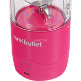 nutribullet Portable Standmixer NBP003BP pink, akkubetrieben, 0,475 Liter