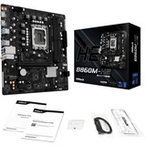ASRock B860M-H2, Mainboard schwarz