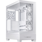 ASUS A31 PLUS TG ARGB , Tower-Gehäuse weiß, Tempered Glass x 2