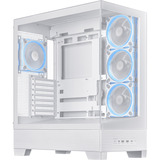 ASUS A31 PLUS TG ARGB , Tower-Gehäuse weiß, Tempered Glass x 2