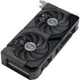 ASUS Radeon RX 7600 XT DUAL GAMING OC, Grafikkarte RDNA 3, GDDR6, 2x DisplayPort, 2x HDMI 2.1