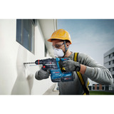 Bosch Akku-Bohrhammer GBH 18V-22 X Professional, 18Volt blau/schwarz, 2x Li-Ionen Akku 4,0Ah, ONECHUCK, ohne Akku und Ladegerät, in L-BOXX