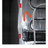 Bosch KGE36AWCA Serie 6, Kühl-/Gefrierkombination weiß