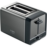 Bosch Kompakt-Toaster DesignLine TAT5P425DE grau/schwarz