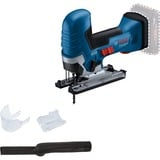 Bosch Professional Akku-Stichsäge GST 18V-125 S Professional solo blau/schwarz, ohne Akku und Ladegerät, in L-BOXX
