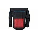 Bosch Professional Heat+Jacket GHJ 12+18V Solo Größe S, Arbeitskleidung schwarz, ohne Akku und Ladegerät