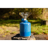 Campingaz Campingkocher Camping Connect CV, Gaskocher silber/blau, 1,25 kW