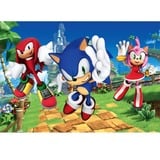 Clementoni Supercolor - Sonic, Puzzle 3x 48 Teile