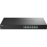 D-Link 16-Port 2.5G Multi-Gigabit Unmanaged Switch DMS-1016/E schwarz