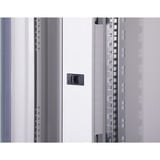 Digitus Netzwerkschrank Unique Serie - 800x800 mm (BxT), IT-Schrank hellgrau, 47 Höheneinheiten