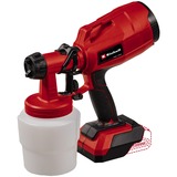EINHELL Power X-Change Akku-Farbsprühsystem TC-SY 18/60 Li-Solo, Sprühpistole rot/schwarz, ohne Akku und Ladegerät