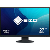 EIZO FlexScan EV2720S-BK, LED-Monitor 68.5 cm (27 Zoll), schwarz, WQHD, IPS, USB-C, USB-Hub