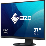 EIZO FlexScan EV2720S-BK, LED-Monitor 68.5 cm (27 Zoll), schwarz, WQHD, IPS, USB-C, USB-Hub
