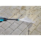 GARDENA Akku-Mitteldruckreiniger AquaClean 24/18V P4A Premium Ready-To-Use Set grau/türkis, Li-Ion Akku 2,5Ah P4A, POWER FOR ALL ALLIANCE