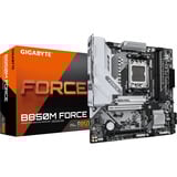GIGABYTE B850M FORCE, Mainboard schwarz/weiß