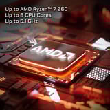 GIGABYTE GAMING A18 3VHK3DEC64SH, Gaming-Notebook schwarz, AMD Ryzen 7 260, NVIDIA GeForce RTX 5060, 32 GB DDR5, 1 TB (1 TB SSD), Windows 11 Home