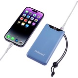 Intenso Powerbank F10000 Blue blau, 10.000 mAh, PD 3.0, Quick Charge 3.0