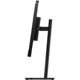 Lenovo ThinkVision T24D-4v, LED-Monitor 61 cm (23.8 Zoll), schwarz, FullHD, IPS, Webcam, Mikrofon, 120Hz Panel