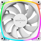 Montech AX120 PWM 120x120x25, Gehäuselüfter weiß, 3er Pack, 120 mm