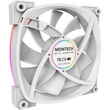 Montech AX120 PWM 120x120x25, Gehäuselüfter weiß, 3er Pack, 120 mm