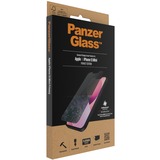 PanzerGlass Privacy, Schutzfolie schwarz, iPhone 13 mini