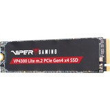 Patriot VP4300 Lite 1 TB, SSD schwarz, PCIe 4.0 x4, NVMe 2.0, M.2 2280