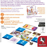 Pegasus Magic Maze Pocket, Brettspiel 