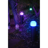 Philips HUE White & Color Ambiance Sockelleuchte Calla für den Außenbereich, LED-Leuchte schwarz
