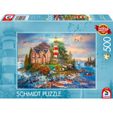 Schmidt Spiele Leuchtturm am Felsen, Puzzle 500 Teile