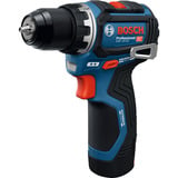 Bosch Professional Akku-Bohrschrauber GSR 12V-32 Professional, 12Volt blau/schwarz, 2x Li-Ionen Akku 2,0Ah, Werkzeugtasche