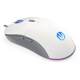 ENDORFY GEM Plus Onyx White, Gaming-Maus weiß/grau