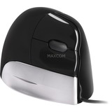 Evoluent Vertical Mouse Standard RH, Maus schwarz/grau