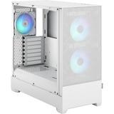 Fractal Design Pop Air RGB White TG Clear Tint, Tower-Gehäuse weiß