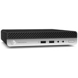 HP EliteDesk 800 G4 DM Generalüberholt, Mini-PC schwarz/silber, Windows 11 Pro