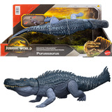 Mattel Jurassic World Gigantic Thrashers Purussaurus, Spielfigur 