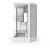 NZXT H9 Flow RGB , Tower-Gehäuse weiß (matt), Tempered Glass x 2