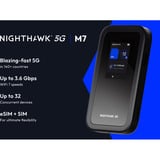 Netgear Nighthawk 5G M7 Mobile WiFi 7 Hotspot Router mit eSIM, Mobile WLAN-Router schwarz