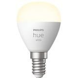 Philips HUE White Tropfenform P45 E14, LED-Lampe ersetzt 40 Watt