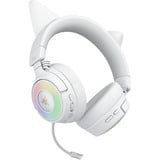 Razer Kraken Kitty V3 Pro, Gaming-Headset weiß, Bluetooth, USB-Dongle, USB-Kabel