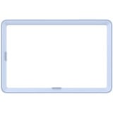 Samsung Frame Cover, Tablethülle hellblau, Samsung Galaxy Tab S11 Ultra