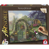 Schmidt Spiele My ArtNOBLE Thomas Kinkade - Hummingbird Cottage, Malen 