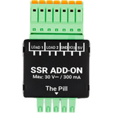 Shelly SSR Add-on, Erweiterungsmodul schwarz, für "the Pill"