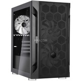 SilverStone FARA H1M PRO, Tower-Gehäuse schwarz, Tempered Glass