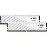 ADATA DIMM 32 GB DDR5-6000 (2x 16 GB) Dual-Kit, Arbeitsspeicher weiß, AX5U6000C3616G-DTLABWH, XPG Lancer Blade, INTEL XMP, AMD EXPO