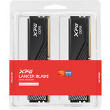 ADATA DIMM 32 GB DDR5-6000 (2x 16 GB) Dual-Kit, Arbeitsspeicher schwarz, AX5U6000C2816G-DTLABBK, XPG Lancer Blade, INTEL XMP, AMD EXPO