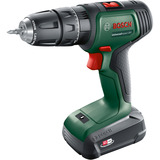 Bosch Akku-Schlagbohrschrauber UniversalImpact 18V, Set grün/schwarz, 2x Li-Ionen Akku 1,5Ah, 241-teiliges Set