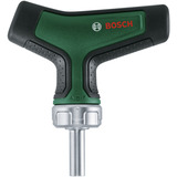 Bosch Bit-Ratschenschraubendreher T-Griff grün/schwarz, Drehmoment bis 46 Nm